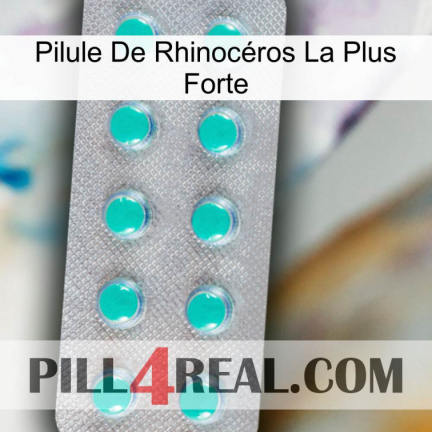 Pilule De Rhinocéros La Plus Forte 28